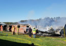 Storage building, chicken coop destroyed in Dewey fire