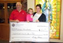 Plover Knights donate to ODC, Pacelli, Arrow Academy