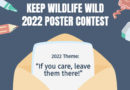 2022 ‘Keep Wildlife Wild’ poster contest now open