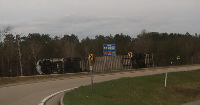 I-39 south ramp at HH reopened after semi rollover