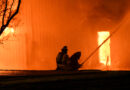 Total loss of garage, truck, in early morning Amherst blaze