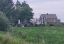 Machine shed, property, total loss in Dewey fire