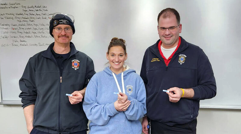 Amherst Fire District delivers its first baby in department history