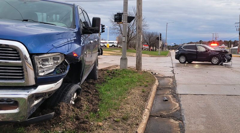 One injured in early morning crash at Division and Maria