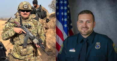 After months overseas, Plover officer returns to the beat