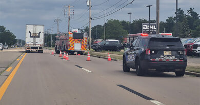 Pedestrian struck by vehicle in Dahl dealership parking lot